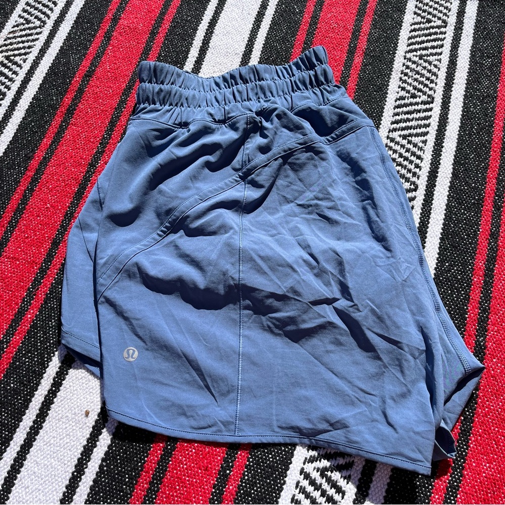 Women’s Blue Lululemon Running Shorts